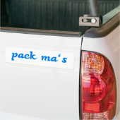 pack ma's Bayern bayrisch bayerisch Autoaufkleber (Auf Lkw)