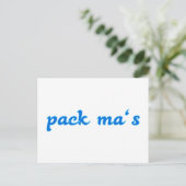 pack ma's Bayern bayrisch bayerisch Postkarte (Stehend Vorderseite)