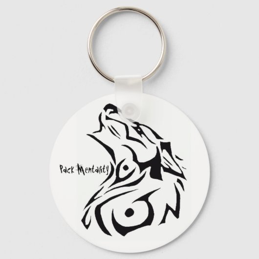 Pack Mentalität Offizieller Schlüsselanhänger. Schlüsselanhänger (Vorderseite)