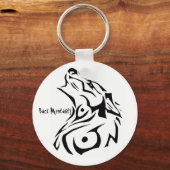 Pack Mentalität Offizieller Schlüsselanhänger. Schlüsselanhänger (Vorderseite)