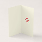 Pack mit 25 LGBT Glitzer Live Good Be True Card (Innenseite)