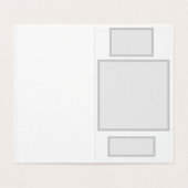 Pack mit 25 Weihnachtskarten (Innenseite Aufgefaltet)