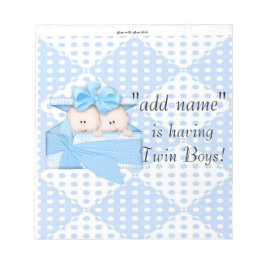 Pack mit Baby Shower Candy Bar Wrappers Gastgesche Notizblock