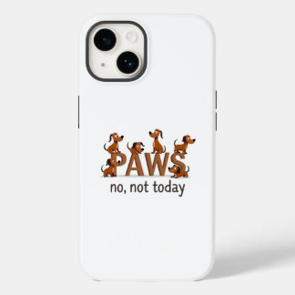 Pack mit Pfoten: Fun Dog Squad - "Nein, nicht heut Case-Mate iPhone 14 Hülle