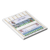 Pack Nautical Party Candy Bar Wrapper Gefallen Notizblock (angewinkelt)