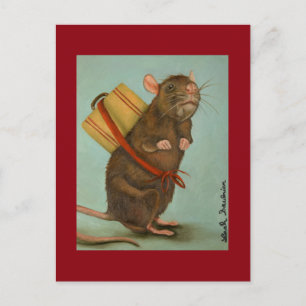 Pack Rat Postkarte