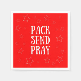 Pack Send Pray Napkins Serviette