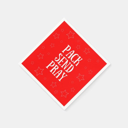 Pack Send Pray Napkins Serviette (Ecke)