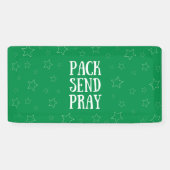 Pack Senden Sie Pray Vinyl Banner (Horizontal)