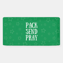 Pack Senden Sie Pray Vinyl Banner
