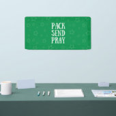 Pack Senden Sie Pray Vinyl Banner (Messe)