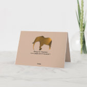 Pack your trunk, Elephant Greeting Card Karte (Rückseite)
