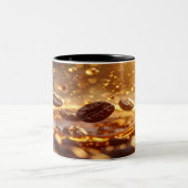 packaging, café banners, stock video thumbnails. zweifarbige tasse (Mittel)