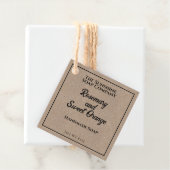 Packaging Tag Geschenkanhänger (Beispiel)