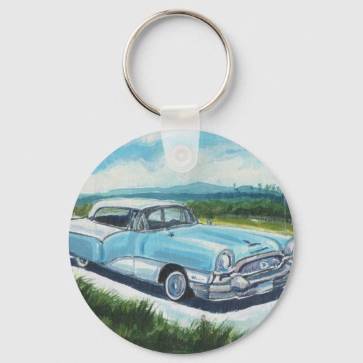 Packard Blau Schlüsselanhänger (Vorderseite)