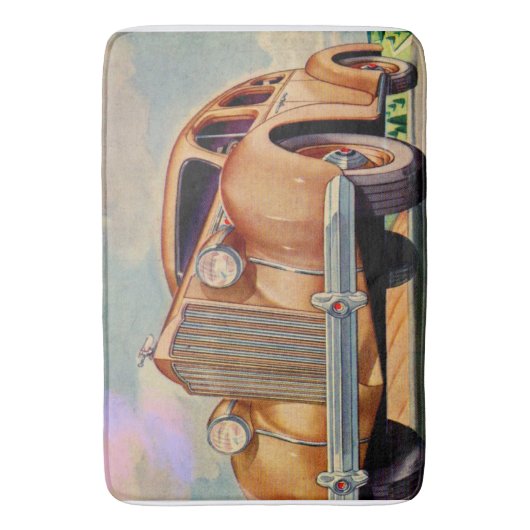 Packard Super 8 Badematte (Vorderseite Vertikal)