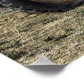 PACKARD WOODY STATION WAGON c. 40er Jahre Poster (Ecke)