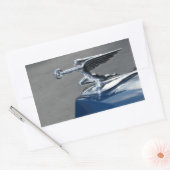 Packards fliegende Lady-Ornament Rechteckiger Aufkleber (Umschlag)