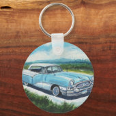 Packblau Schlüsselanhänger (Vorderseite)