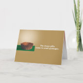 Päckchen Feiertagskarte (Vorderseite)