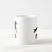packen Hund und Lockvogel Kaffeetasse (Mittel)