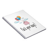 Packen Sie Ihr Gepäck und lass's go in den Urlaub Notizblock (Rechte Seite)