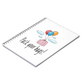 Packen Sie Ihr Gepäck und lass's go in den Urlaub Notizblock (Linke Seite)