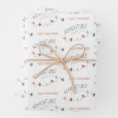 Packen Sie Ihre Bags Adventure Awarding Sheets Geschenkpapier Set (Beispiel)