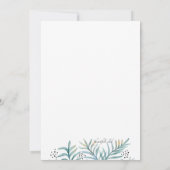 Packen Sie Ihre Bags Junggeselinnen-Abschied-Einla Einladung (Rückseite)