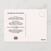 Packen Sie Ihre Beutel Einladung, Junggeselinnen-A Postkarte (Rückseite)