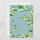 Packen Sie Ihre Taschen Bachelorette Getaway Gepäc Einladung (Rückseite)