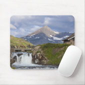Packer führen Pferde über Brücke über Brücke Mousepad (Mit Mouse)