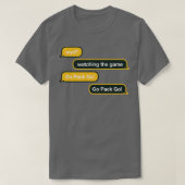 Packer WYD Text T-Shirt (Design vorne)