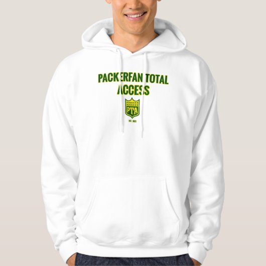 Packerfan Total Access Hoodie (Classic) (Vorderseite)