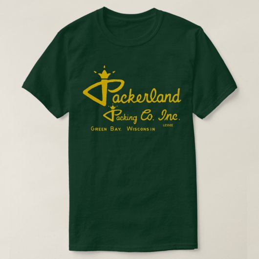 Packerland Packing CoGreen Bay T-Shirt (Design vorne)