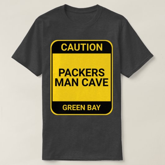PACKERS MAN CAVE T-Shirt (Design vorne)