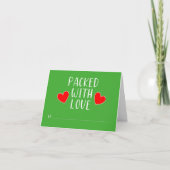 Packet mit Liebe Note Card (Vorderseite)