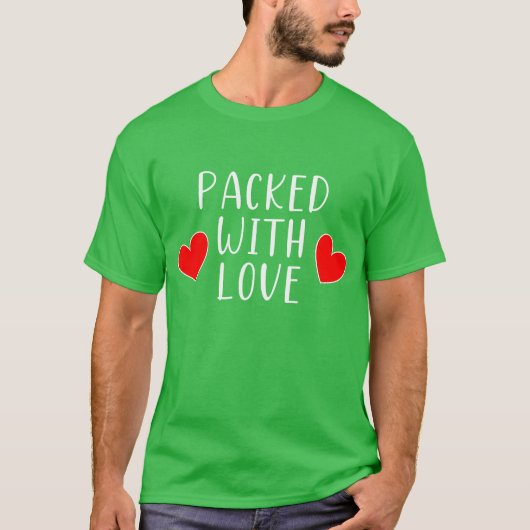 Packet mit Liebe T - Shirt (Vorderseite)