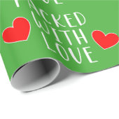 Packet mit Liebe Wrapping Paper Geschenkpapier (Rolleneckpunkt)