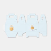 Packing box with a picture of a birthday cake geschenkschachtel (Ungefaltet)