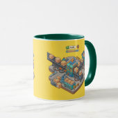 Packing Factory Hunter Green Combo Tasse (VorderseiteRechts)