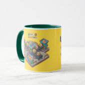 Packing Factory Hunter Green Combo Tasse (Vorderseite Links)