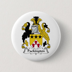 Packington Familienwappen Button