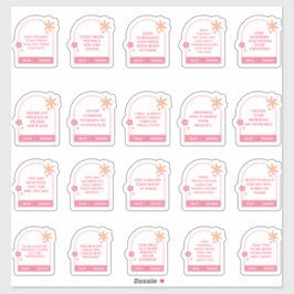 Packpaket Set der täglichen Erinnerung inspirieren Aufkleber