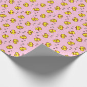 Packpapier aus gelber Ente (Ecke)