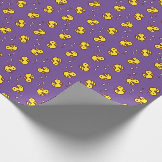 Packpapier aus gelber Ente (Ecke)