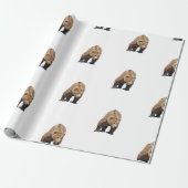 Packpapier aus Grizzlybär (Ungerollt)