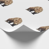 Packpapier aus Grizzlybär (Ecke)