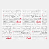 Packpapier Blätter Set (Vorderseite 3)