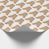 Packpapier - Brave Bär für Baby (Ecke)